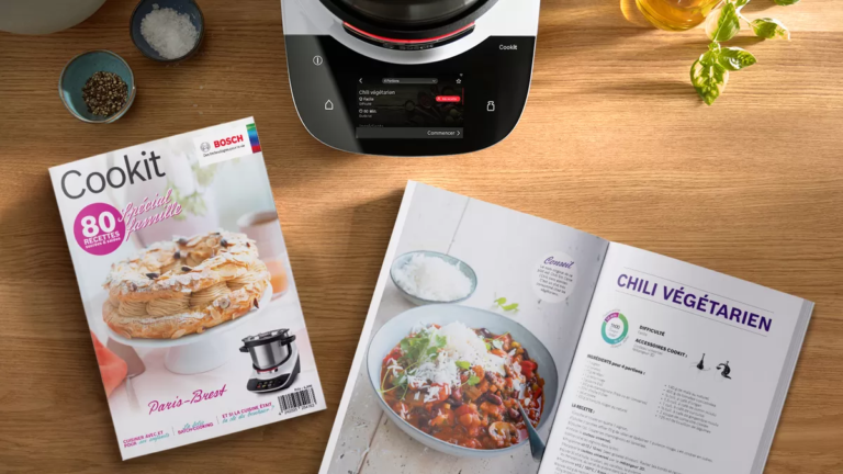 magazine recette cookit bosch