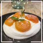 pavlova abricot miel romarin cookit