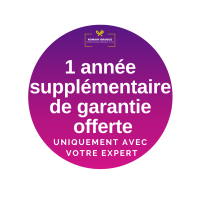 1 an de garantie offert